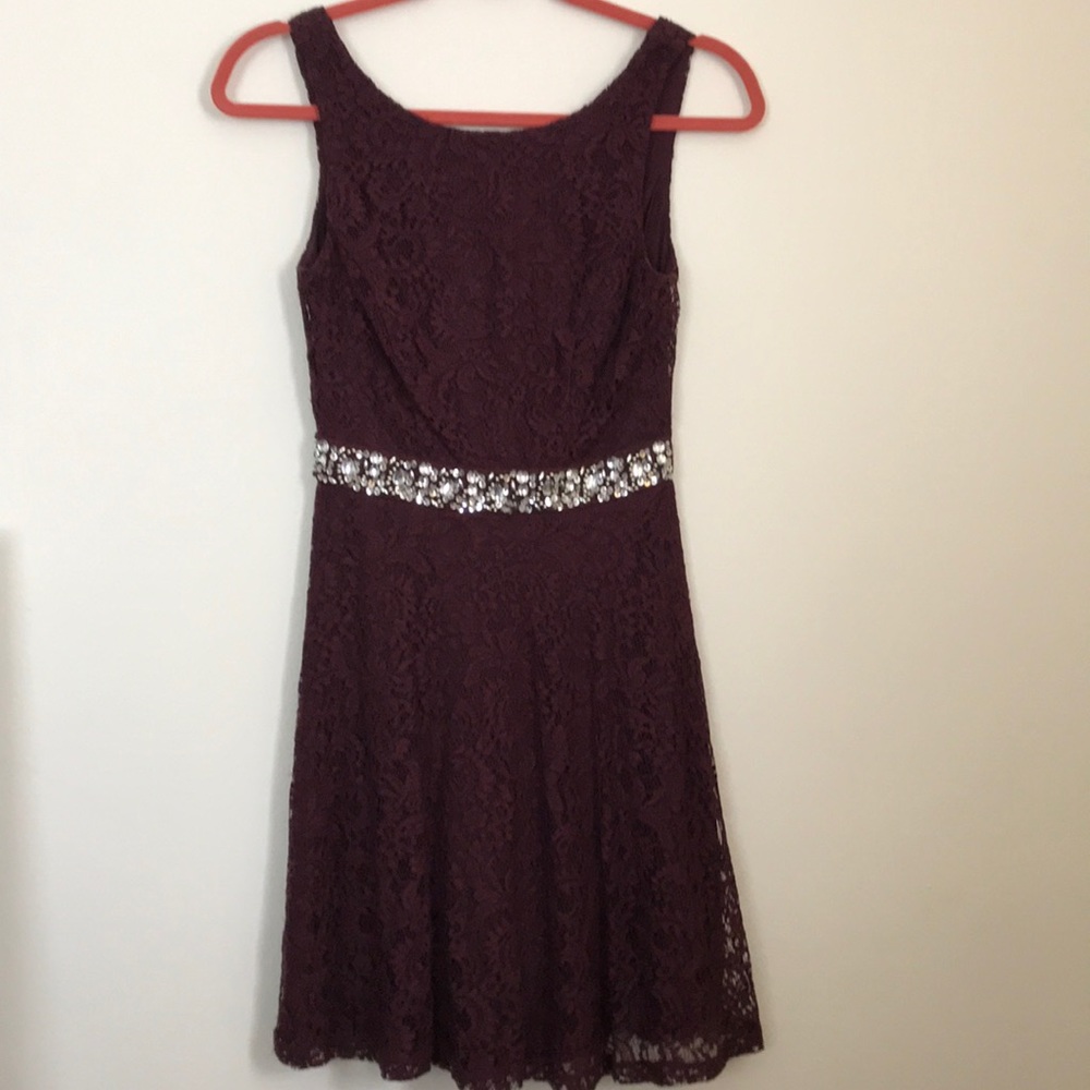 Speechless Sleeveless Lacey Dress